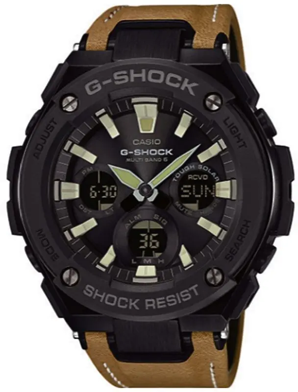 Ceas de mana Casio GST-W120L-1B Black Brown