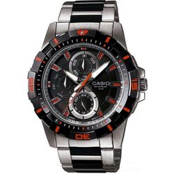 Ceas de mana Casio MTD-1071D-1A2 Black Silver