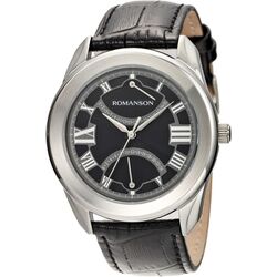 Ceas de mana Romanson Classic TL2615B MW BK
