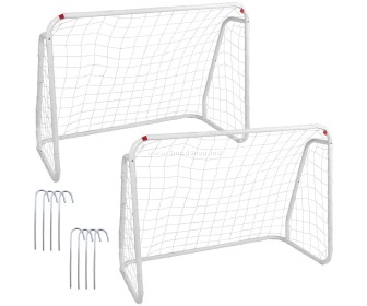 Set porti pentru fotbal Chomik TIS7482 (White)