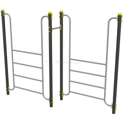 Complex de gimnastica Copfer PTP 729C (Black/Grey)