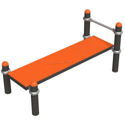 Bancă abdominala orizontala Copfer PTP 523-X.Dg (Orange)