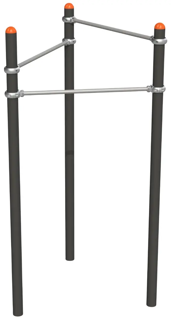 Bare orizontale triple Copfer PTP 523-X.A (Black)