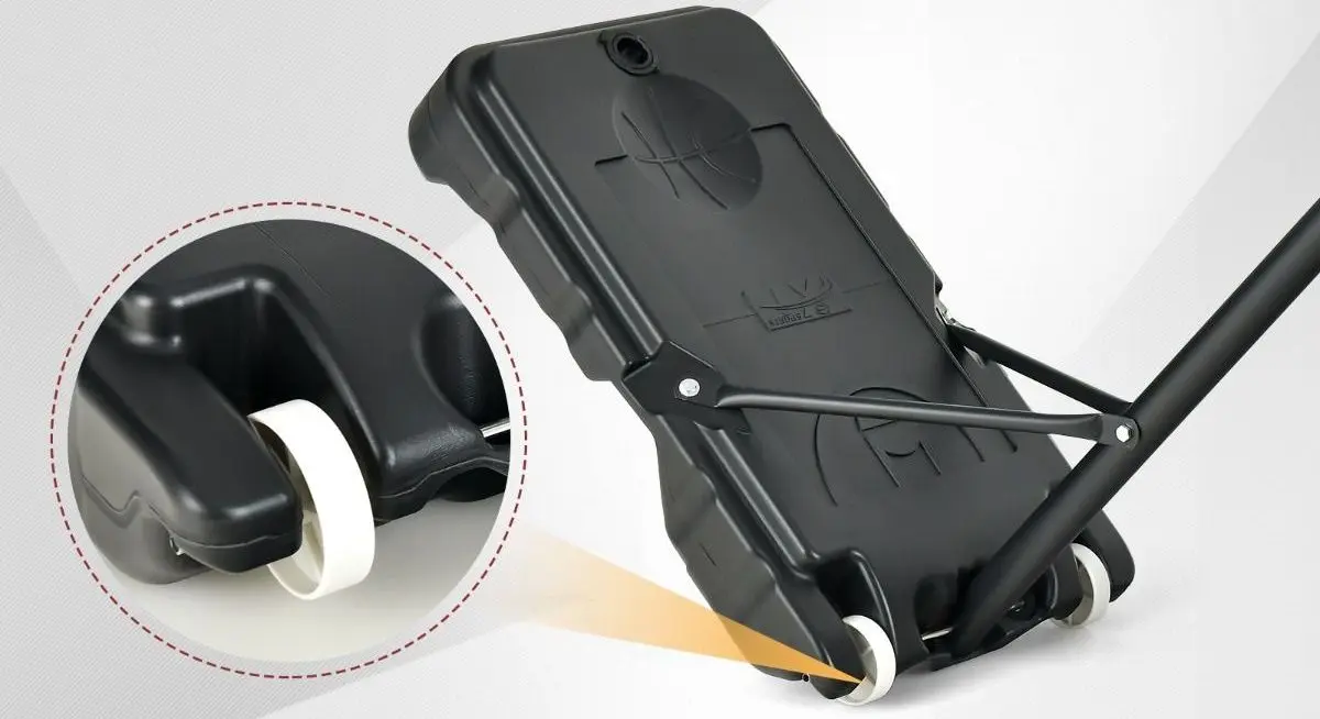 Stand de baschet Costway SP38001RE (Black/Red)