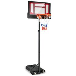 Stand de baschet Costway SP38001RE (Black/Red)