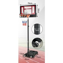 Stand de baschet Costway SP38001RE (Black/Red) Thumb