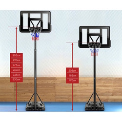 Stand de baschet Costway SP38140 (Black) Thumb