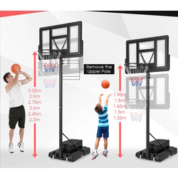 Баскетбольная стойка Costway SP38152 (Black) Thumb