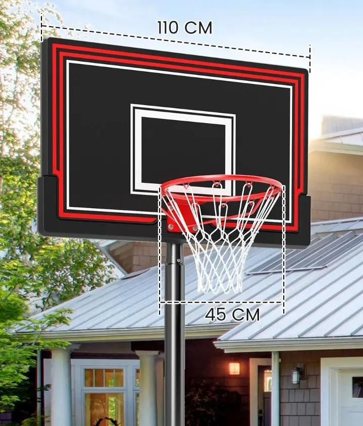 Stand de baschet Costway SP38330 (Black)