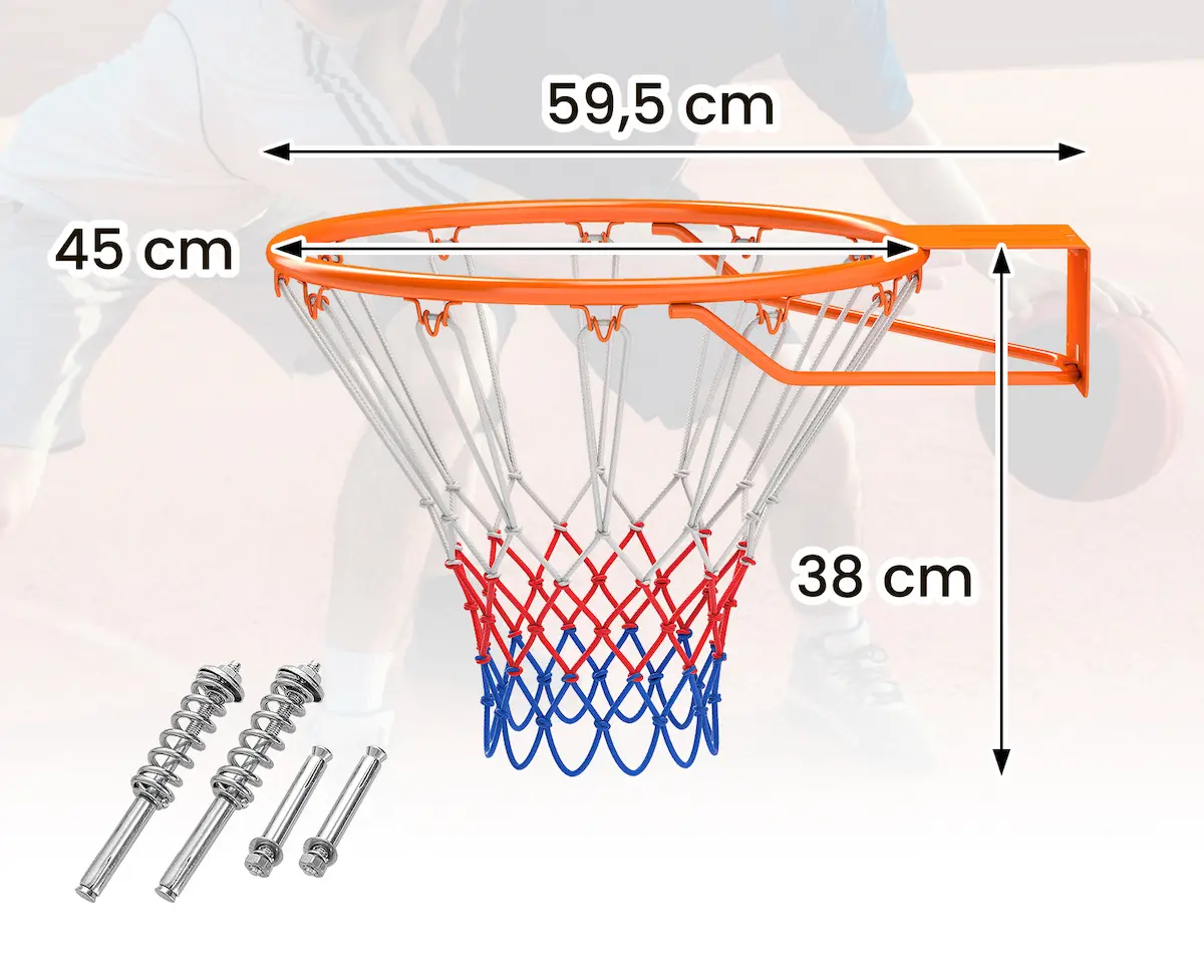 Баскетбольное кольцо Costway SP38258OR (Orange) - 2