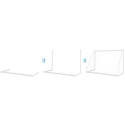 Футбольные ворота Costway SP38022 (White) Thumb