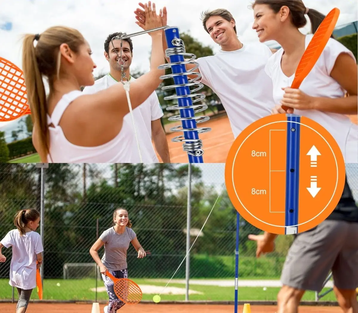 Set tetherball Costway SP37492 - 3