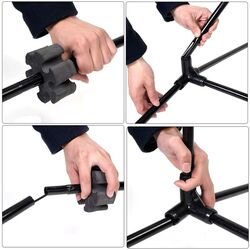 Suporturi universale cu plasa Costway SP37168 (Black/Red/Blue) Thumb