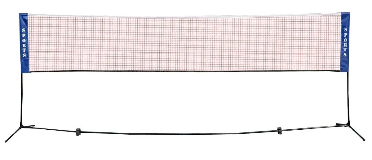 Suporturi universale cu plasa Costway SP37168 (Black/Red/Blue)