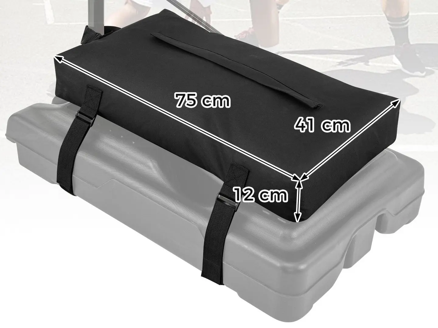 Greutate pentru stand de baschet Costway SP38232 (Black)