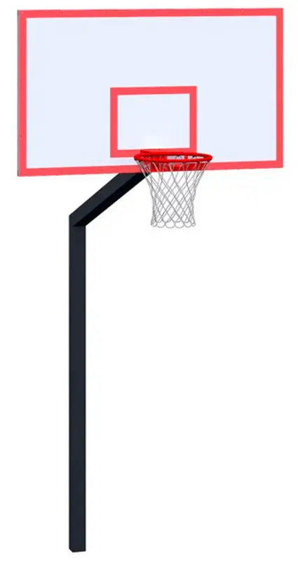 Баскетбольная стойка DastimArt 912 (White/Red/Black)