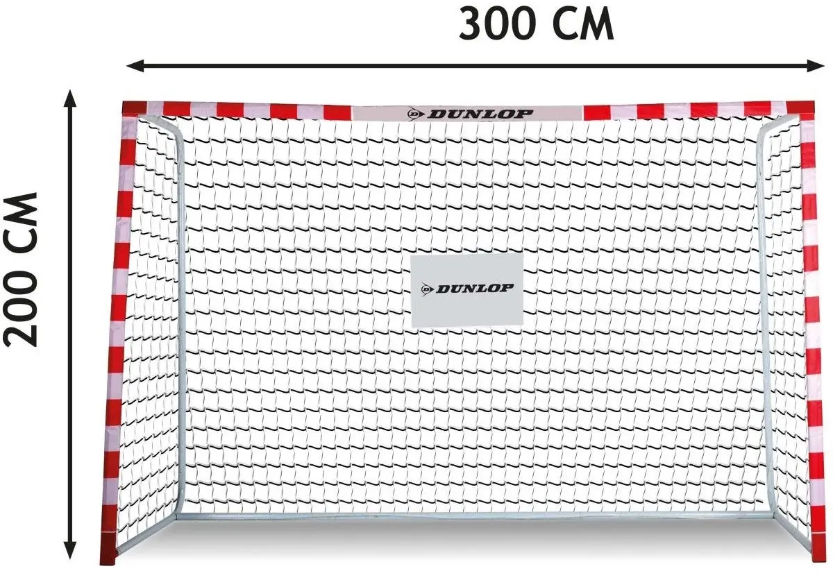 Poarta pentru fotbal Dunlop 2006666 (White/Red) - 2
