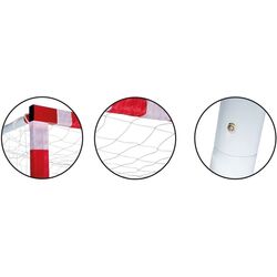 Poarta pentru fotbal Dunlop 2006666 (White/Red) Thumb