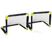 Set porti pentru fotbal Dunlop 133584 (Black/Yellow)