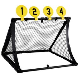 Тренировочные футбольные ворота Dunlop 184838 (Black/White) Thumb