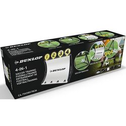 Тренировочные футбольные ворота Dunlop 184838 (Black/White) Thumb