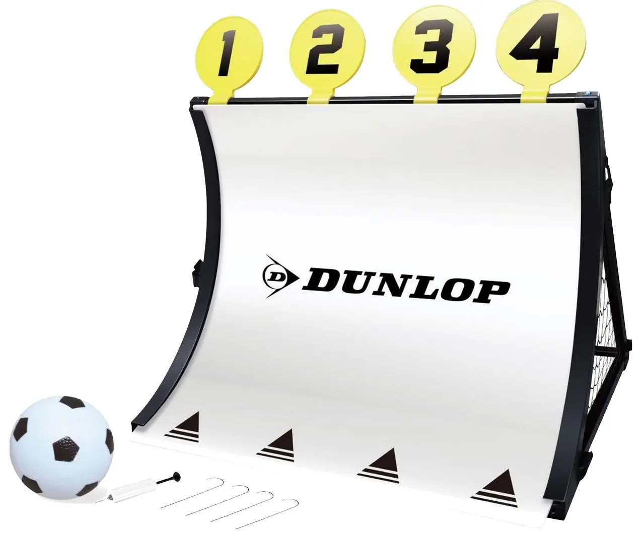 Тренировочные футбольные ворота Dunlop 184838 (Black/White)