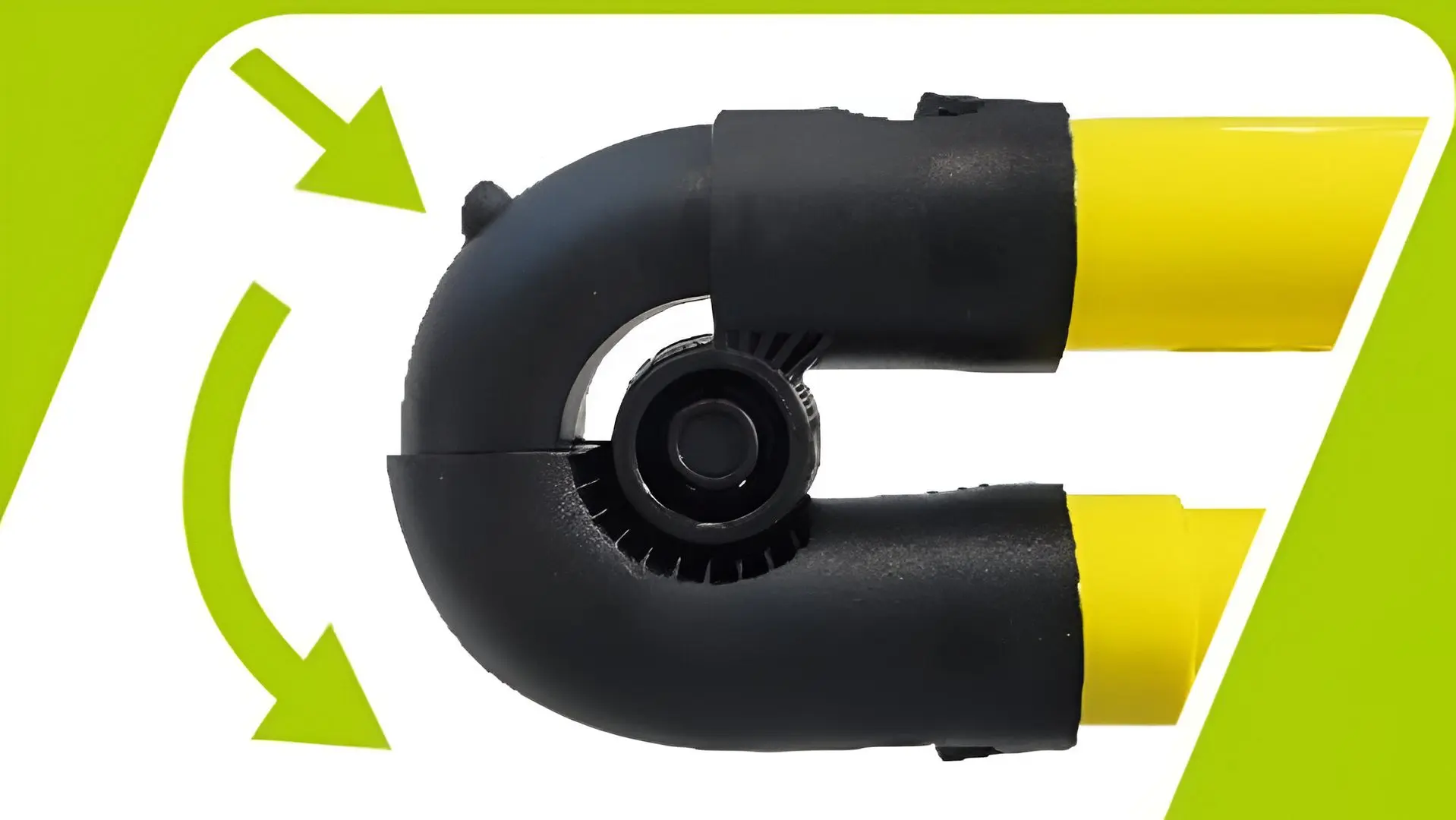 Футбольные ворота Enero Goal Striker 1058337 (Yellow/Black) - 3