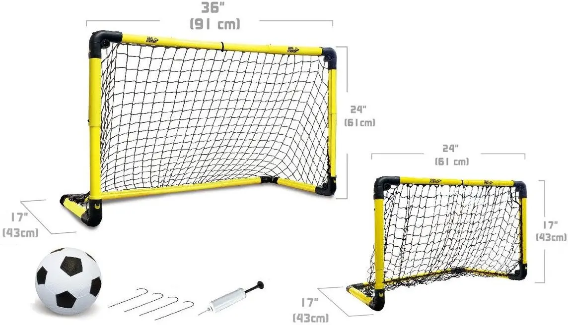 Футбольные ворота Enero Goal Striker 1058337 (Yellow/Black) - 4