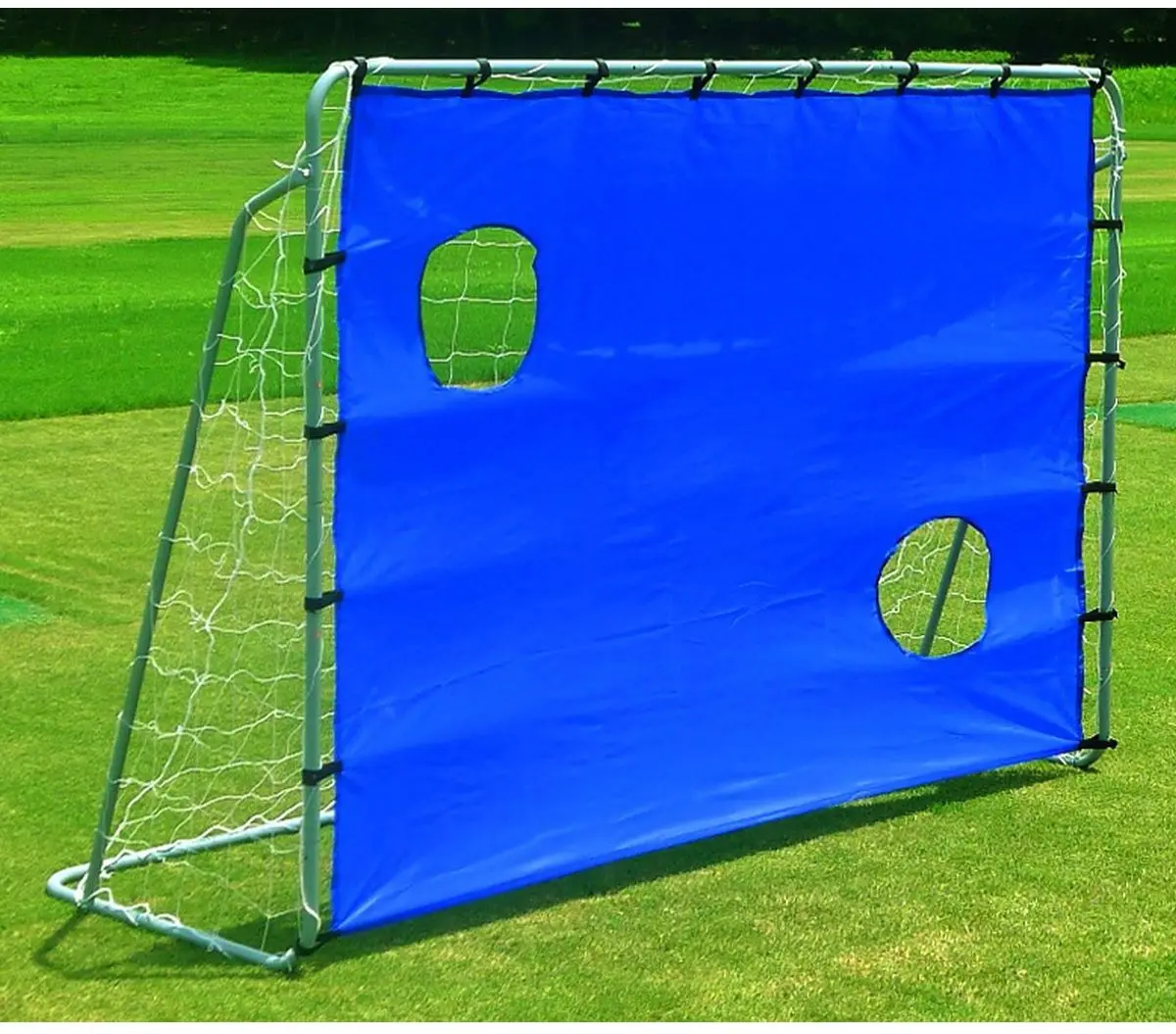 Poarta pentru fotbal cu tinta Enero 1003146 (White/Blue) - 4