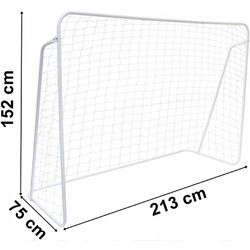 Poarta pentru fotbal GardenLine TIS3395 (White) Thumb