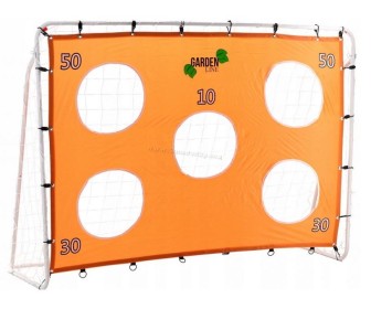 Poarta pentru fotbal GardenLine TIS3401 (White/Orange)