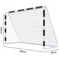 Poarta pentru fotbal GardenLine TIS7543 (White/Black) Thumb