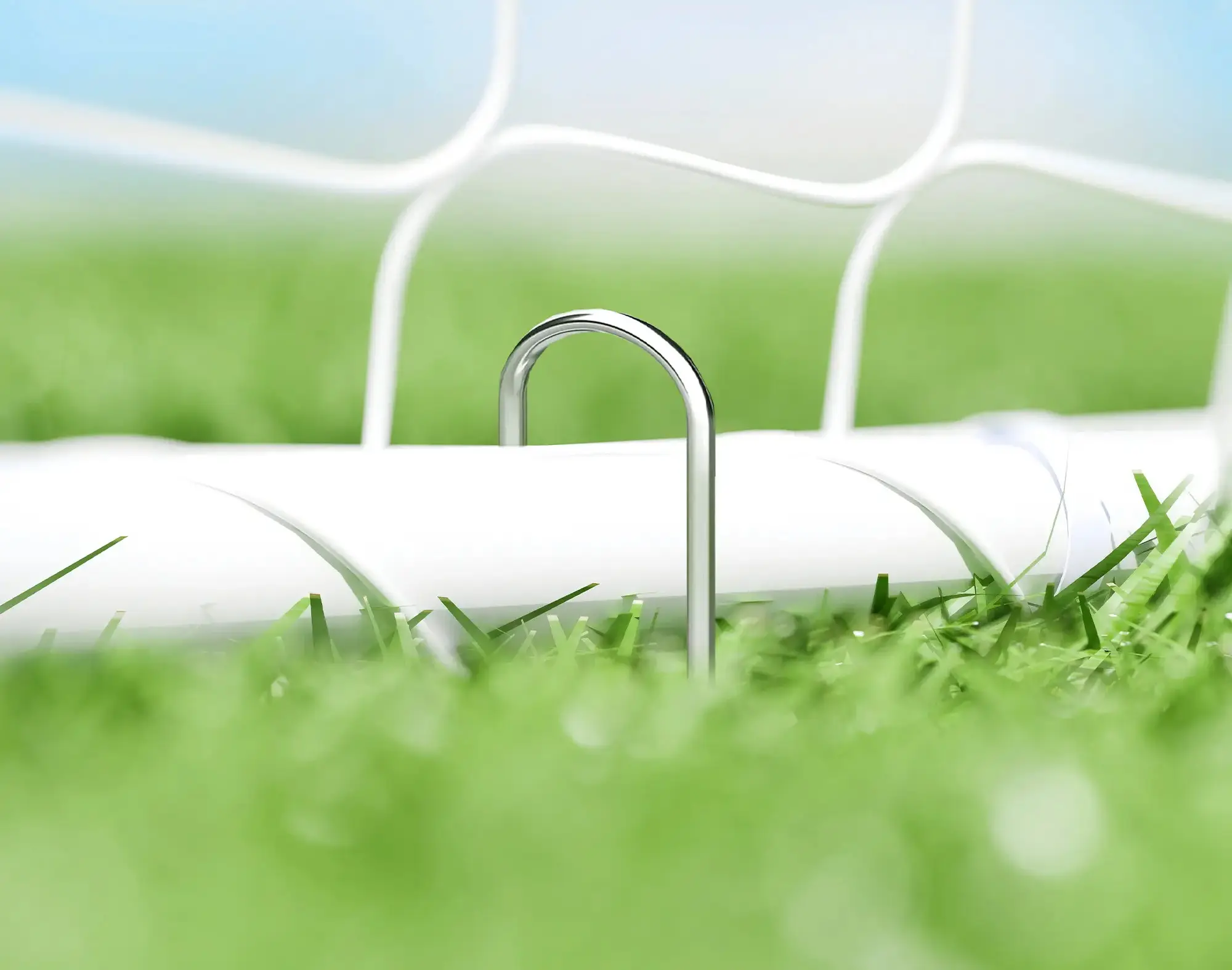 Poarta pentru fotbal Homcom A62-019 (White) - 4