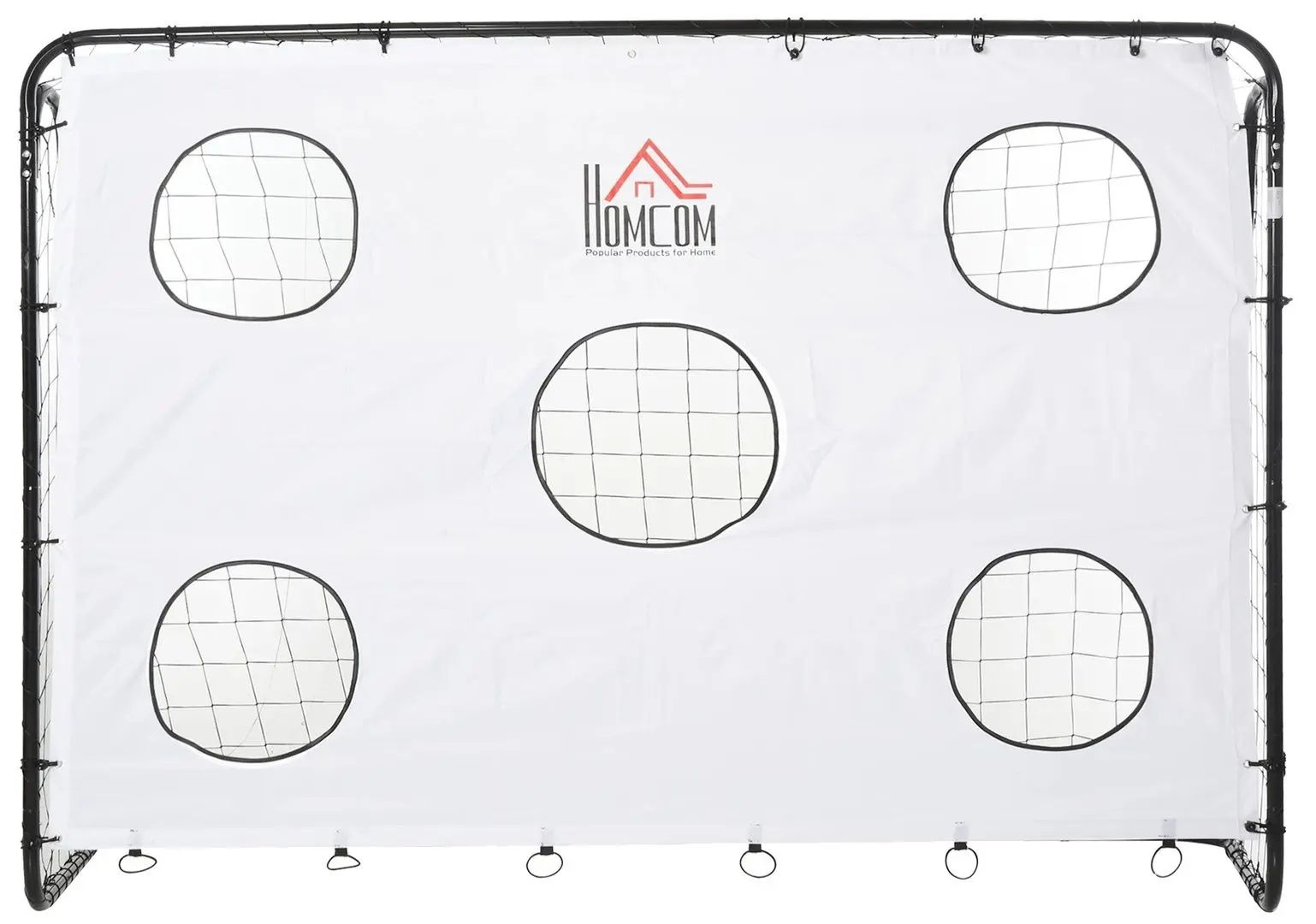 Футбольные ворота Homcom A62-023WT (White)