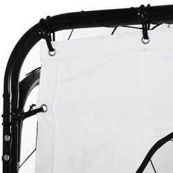 Футбольные ворота Homcom A62-023WT (White) Thumb