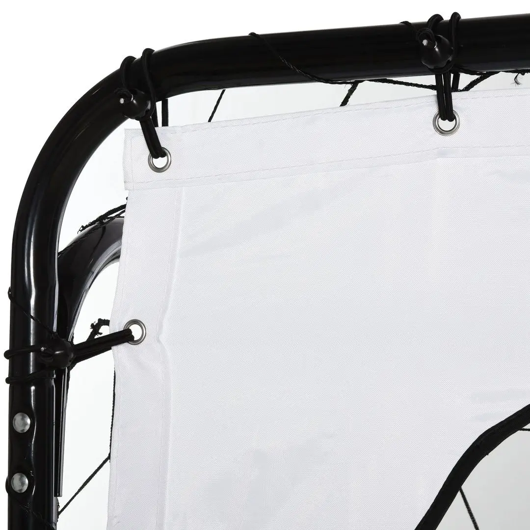 Футбольные ворота Homcom A62-023WT (White)