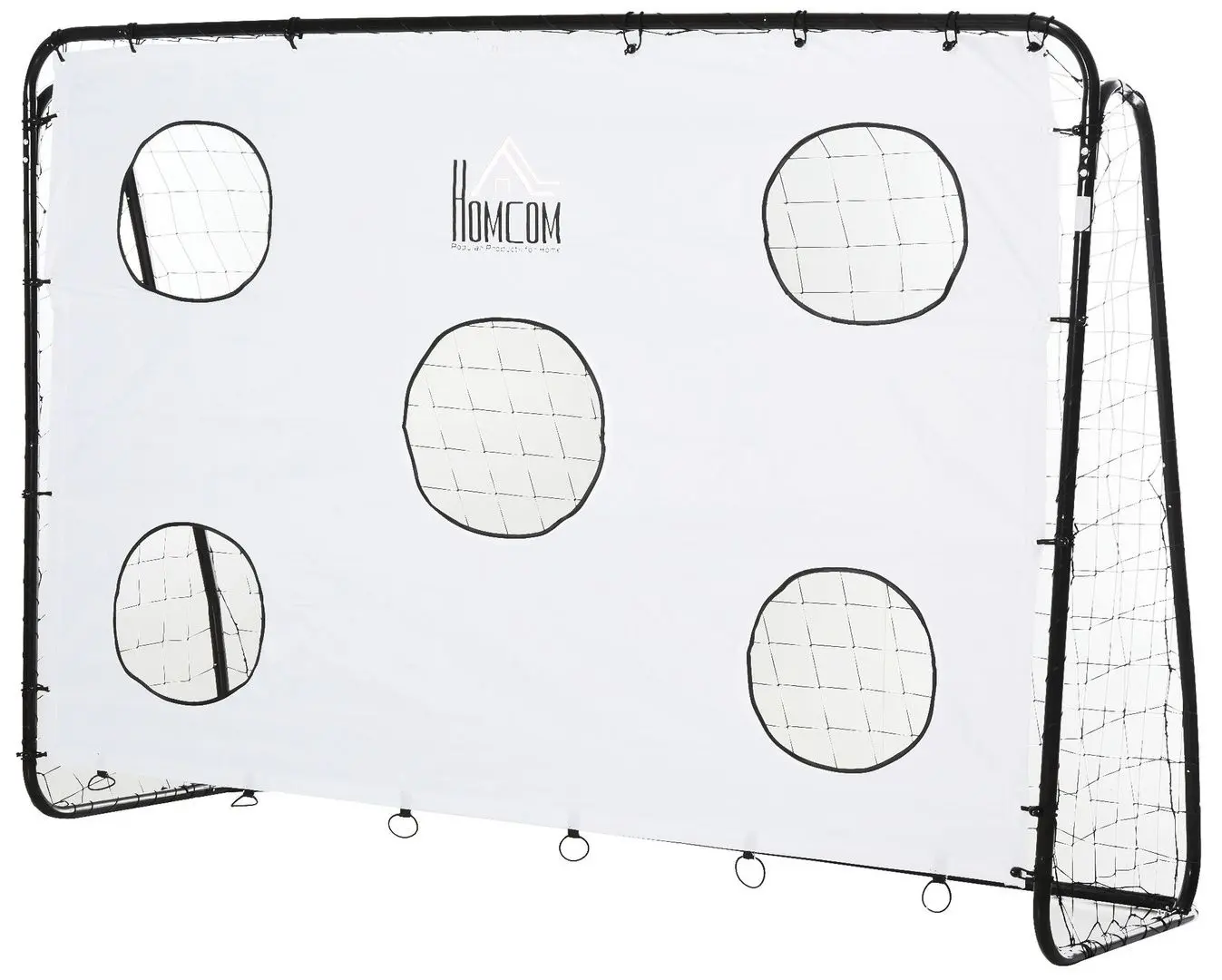 Футбольные ворота Homcom A62-023WT (White)