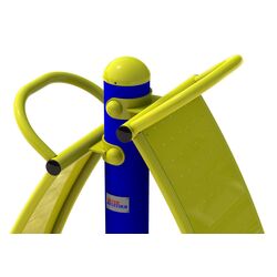 Aparat de antrenament pentru muschii abdominali InterAtletika SL 107 (Blue/Yellow) Thumb