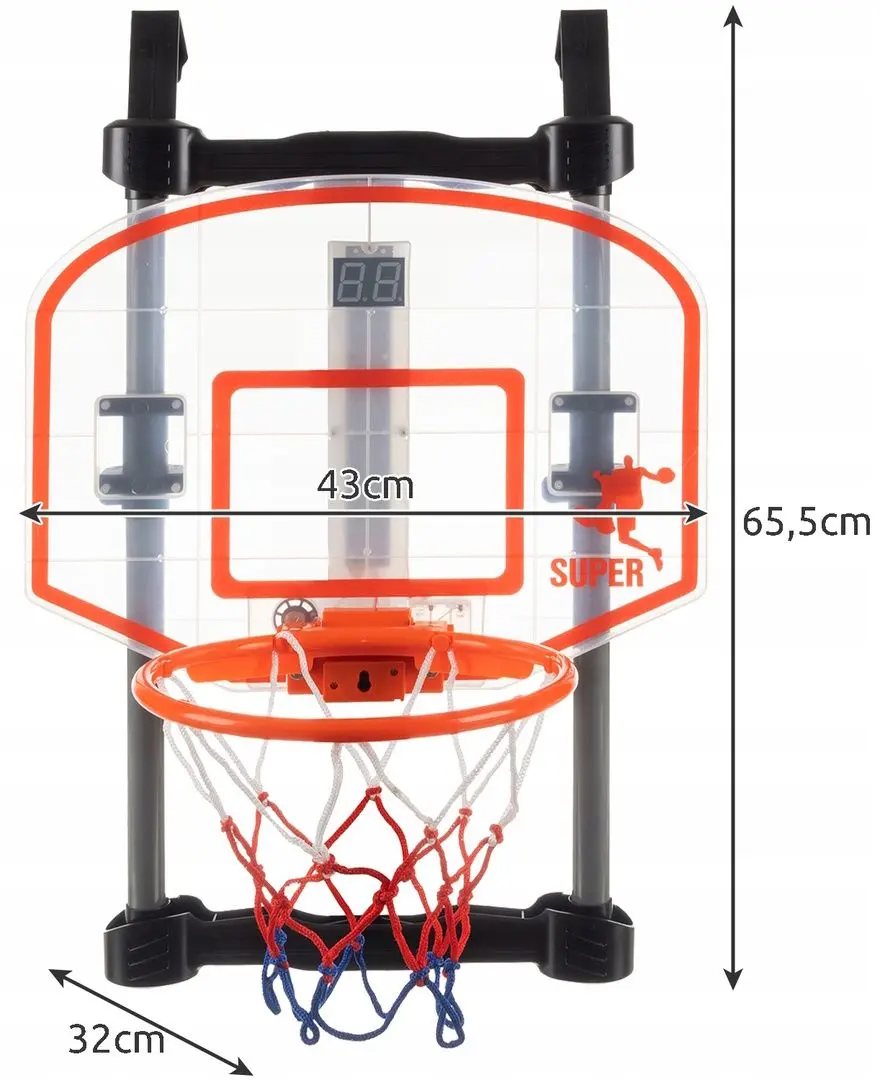 Inel de baschet Kruzzel 21800 (Red) - 9