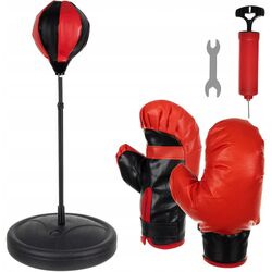 Set de box pentru copii Kruzzel 16953 (Red/Black)