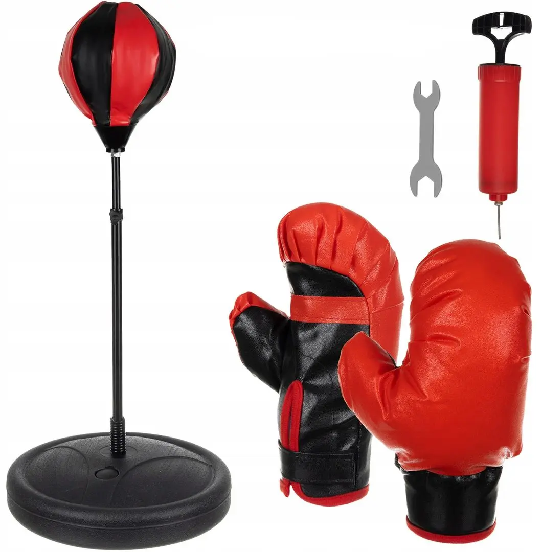 Set de box pentru copii Kruzzel 16953 (Red/Black)