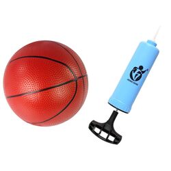 Set stand de baschet + minge Lean Toys 13482 (Red/Black) Thumb