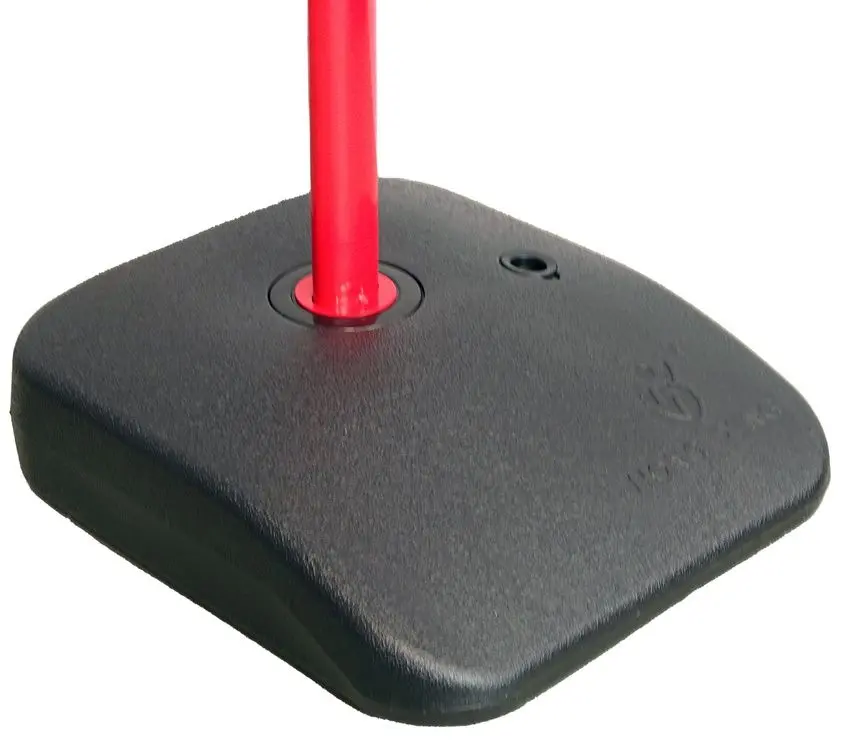 Set stand de baschet + minge Lean Toys 13482 (Red/Black)