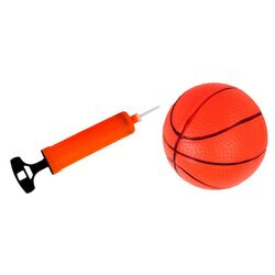 Set inel de baschet + minge Lean Toys 17886 (Red/Black) Thumb