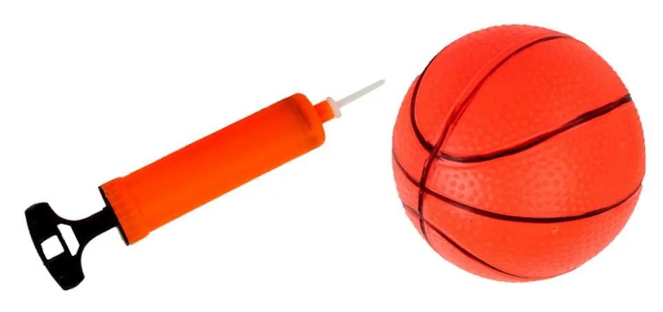 Set inel de baschet + minge Lean Toys 17886 (Red/Black) - 3