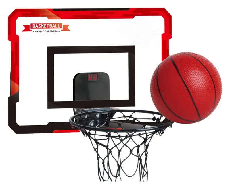 Set inel de baschet + minge Lean Toys 19728 (Black/Red) - 3