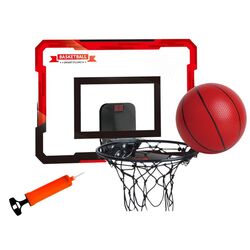 Set inel de baschet + minge Lean Toys 19728 (Black/Red)