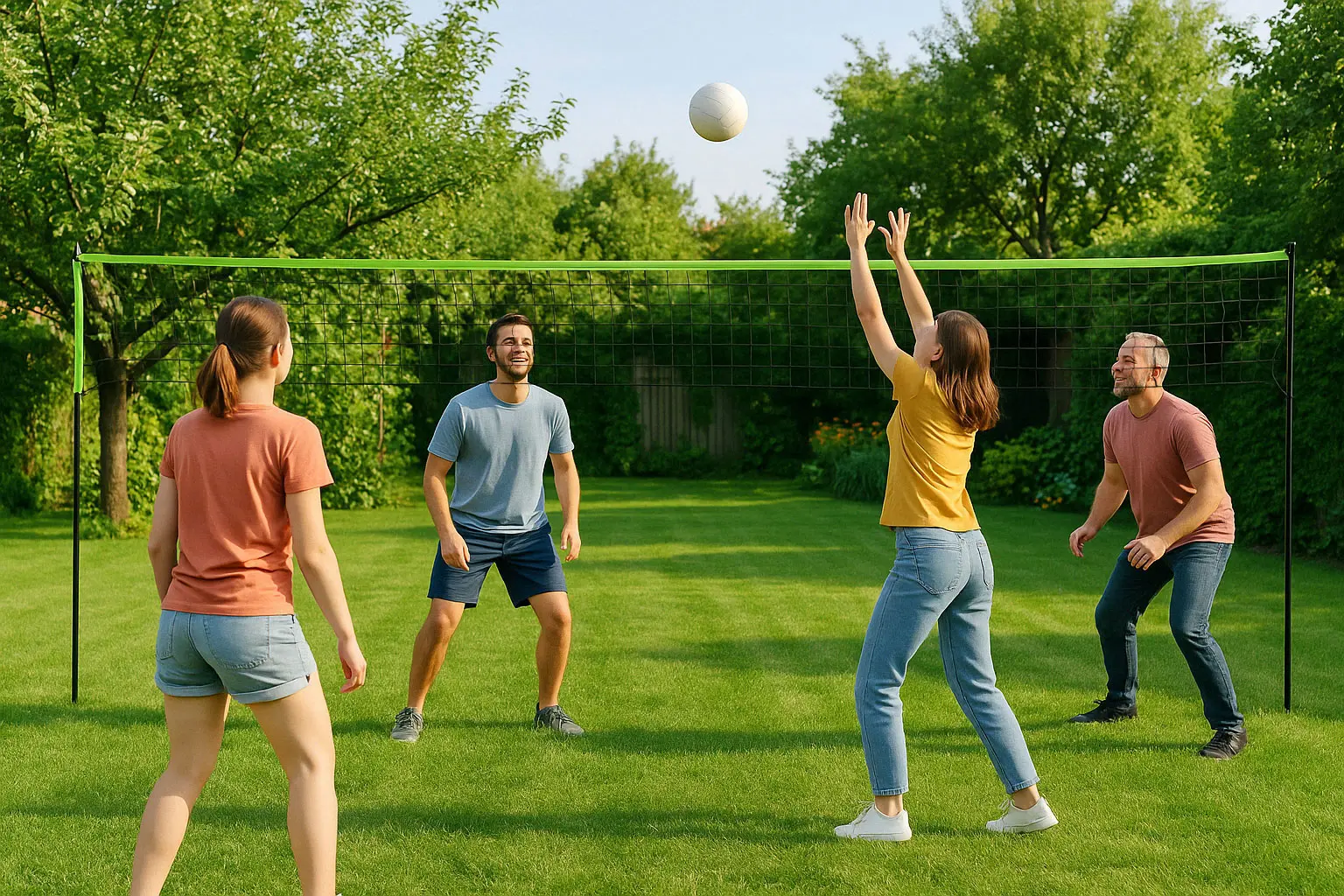 Plasa de volei pe plaja Multi Garden VS-5.7X2.3