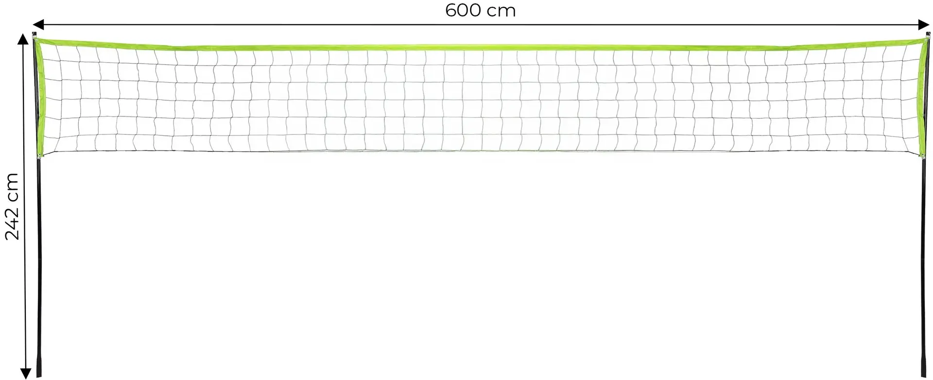 Plasa de volei pe plaja Multi Garden VS-5.7X2.3