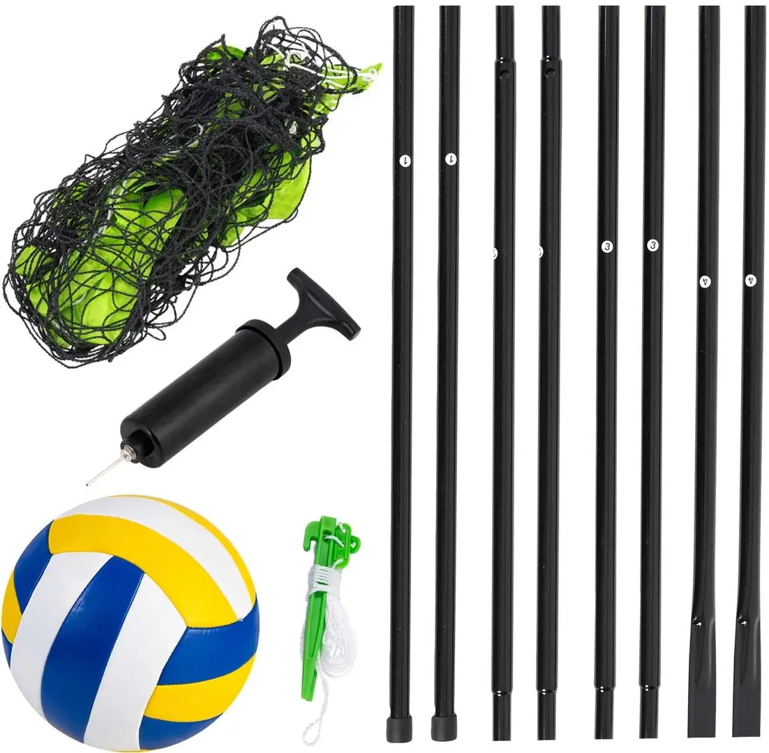 Набор для волейбола 2в1 Neo Sport 1498 (Black/Green) - 3